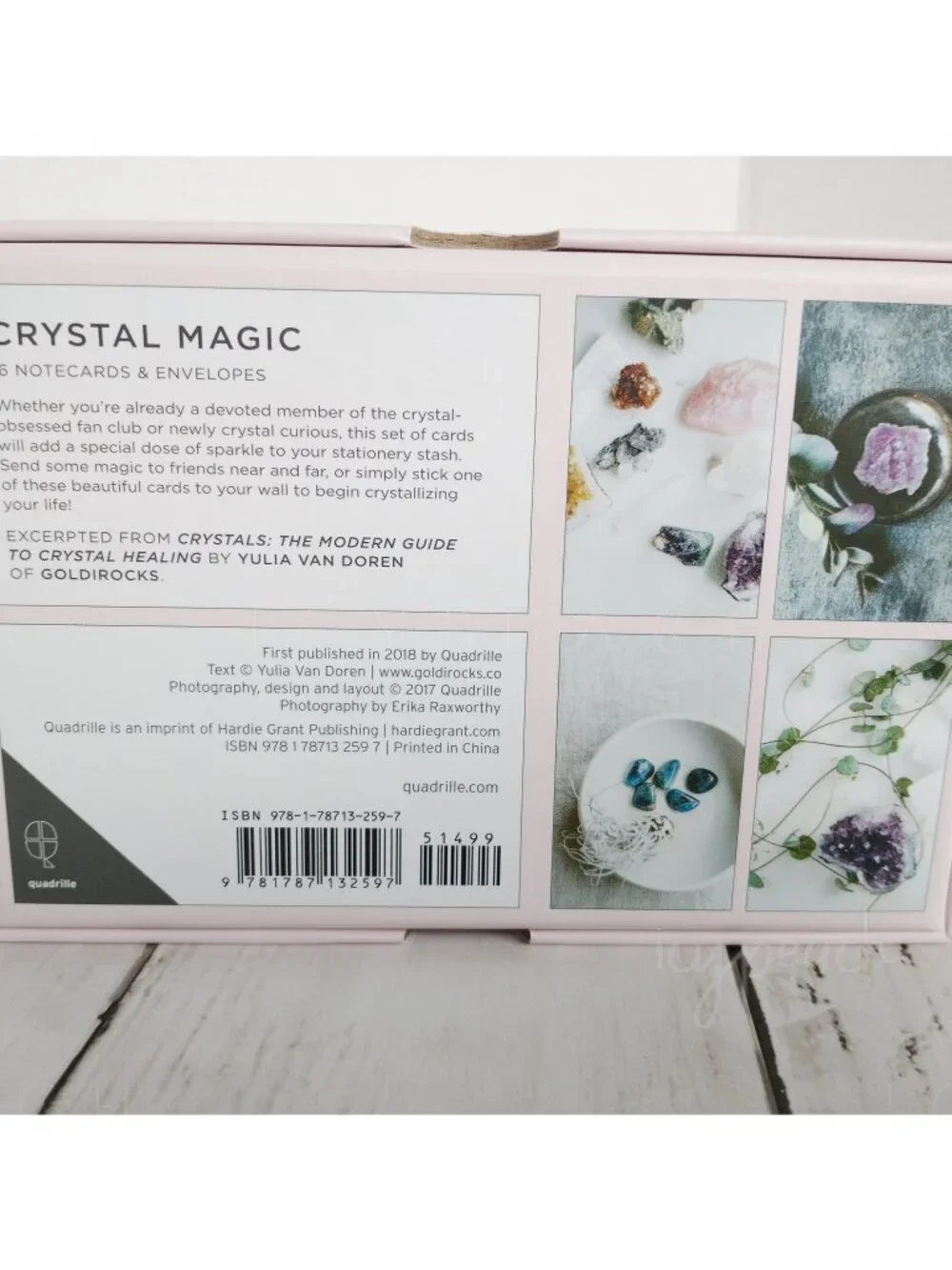 Crystal Magic Notecards Boxed Set: 16 Notecards for Love Strength and Happiness